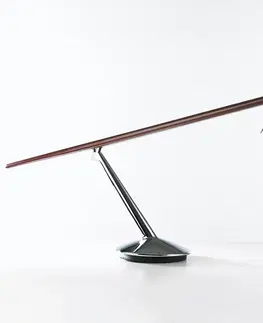 Stolové lampy na písací stôl B.lux Nastaviteľná stolná LED lampa Bluebird T chróm
