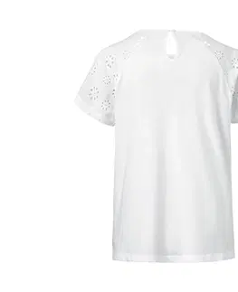 Shirts & Tops Tričko s výšivkou, biele