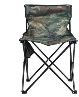 Outdoorové vybavenie Cattara Kempingová skladacia stolička Lipari army, 45 x 45 x 70 cm