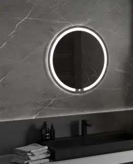 Kúpeľňa MEXEN - Rose zrkadlo s osvetlením, 70 cm, LED 600 9810-070-070-611-00