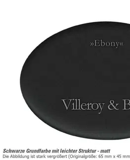 Kuchyňské dřezy VILLEROY & BOCH - Villeroy &amp; Boch Single 595 Lesklá čierna keramika / Chromite glossy 4022693446145