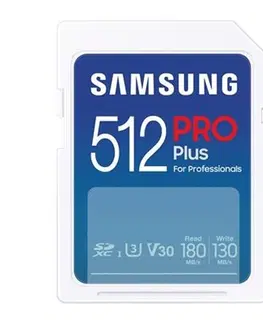 Pamäťové karty Samsung SDXC karta 512GB PRO PLUS
