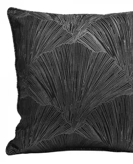 Dekoračné obliečky Obliečka na vankúš Pier/Goya 40x40 čierna 383432