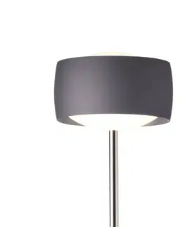 Stojacie lampy Oligo OLIGO Grace stojaca LED ovládanie gestom sivá