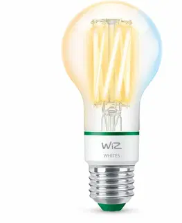 Žiarovky Philips WiZ LED filament žiarovka E27 A60 4,3W 2700-4000K, stmievateľná