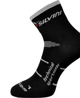 Pánské ponožky Ponožky Silvini Orato UA445 black 39-41