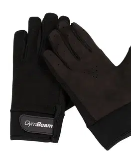 Rukavice na cvičenie GymBeam Fitness rukavice Full Finger Black  M