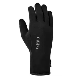 Zimné rukavice Rukavice Rab Power Stretch Contact Glove black / bl L