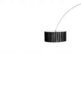 Stojace lampy LuxD 16871 Stojanová lampa Ample čierna Stojanové svietidlo