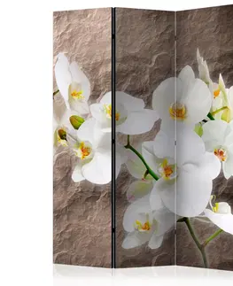 Paravány Paraván Impeccability of the Orchid Dekorhome 135x172 cm (3-dielny)