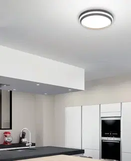 SmartHome stropné svietidlá LUTEC Stropné LED svetlo Cepa RGBW a CCT biela Ø 45 cm