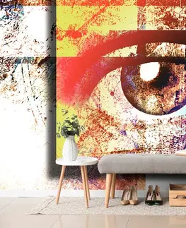 Abstraktné tapety Tapeta surrealistické oko