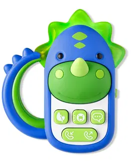 Hudobné hračky SKIP HOP - Hračka hudobná telefón Dinosaurus 6 m+