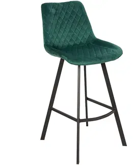 Barové stoličky Barová Stolička Luka zelená