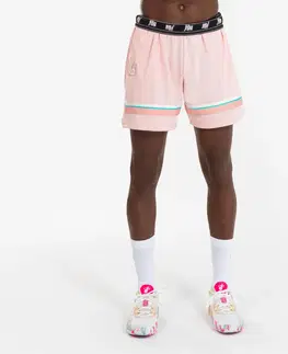 basketbal Basketbalové šortky SH 900 NBA Miami Heat muži/ženy fialové