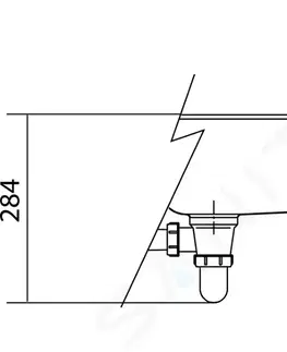 Kuchynské drezy FRANKE FRANKE - Rambla Drez RAN 610-38 3 1/2, priemer 430 mm, nerezová 101.0361.012