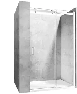 Sprchovacie dvere; priečky Sprchové dvere chróm Nixon-2 130x190 prave chróm Rea K5005