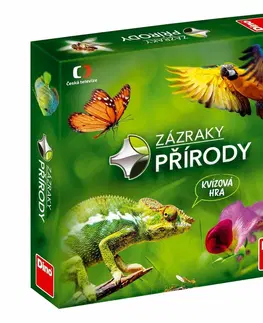 Ostatné spoločenské hry Dino Spoločenská náučná hra Zázraky prírody, 24 x 24 x 5 cm