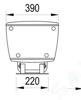 Kúpeľňa RAVAK - Ovo B II Sprchové sedadlo Opal, 360x360 mm, nerezová/priesvitne biela B8F0000052
