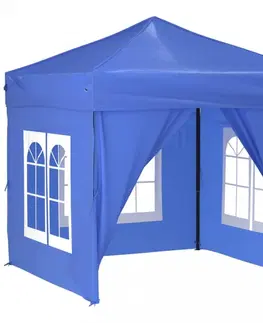 Záhradné párty stany Party stan 2x2 m Dekorhome Modrá