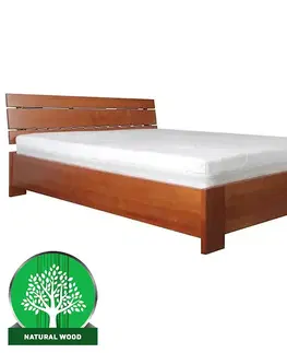 Drevené postele Posteľ drevené Halden Plus 160x200 Jelša