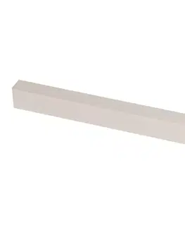 Nástenné svietidlá Euluna Rovné nástenné svietidlo S, 62 cm, biele