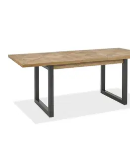 Jedálenské stoly Rozkládací jedálenský stôl INDUS IN01 Livin Hill 158 cm