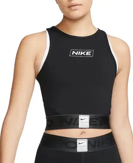 Dámske tričká Nike Pro Dri-FIT Crop Tank W M