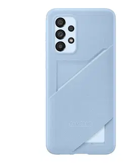 Puzdrá na mobilné telefóny Puzdro Card Slot Cover pre Samsung Galaxy A23, arctic blue EF-OA235TLEGWW