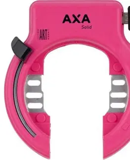 Cyklistické príslušenstvo AXA zámok Solid ružová