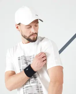 bedminton Pánske tričko TTS Soft na tenis biele
