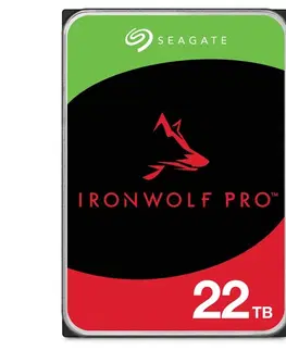 Pevné disky Seagate Ironwolf Pro Pevný disk NAS HDD 22 TB SATA ST22000NT001
