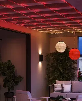 SmartHome vonkajšie dekoratívne svietidlá Philips Hue Rozprávkové svetlá LED Philips Hue Festavia, CCT RGB 40 m