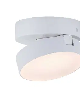 SmartHome stropné svietidlá LUTEC LED stropné bodové svetlá Stanos, CCT, 1-pl. biela