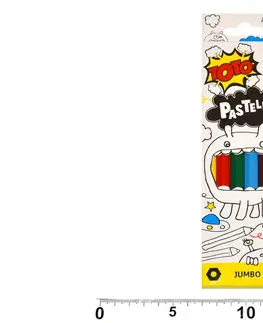 Hračky TOTO - Pastelky Jumbo 6 ks