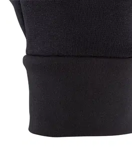 čiapky Detské futbalové rukavice Keepdry 500 čierne