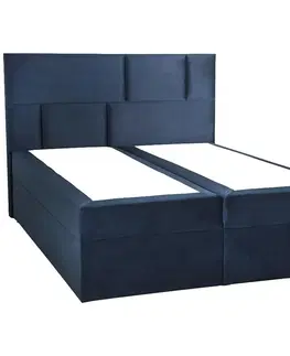 Dvojlôžkové postele Kontinentálna posteľ Portimo 160x200 Riviera 81