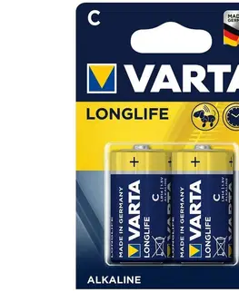 Predlžovacie káble VARTA Varta 4114 - 2 ks Alkalické batérie LONGLIFE EXTRA C 1,5V 