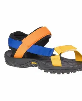Pánska obuv Pánske sandále Merrel l Kahuna Web blue/orange 7 UK