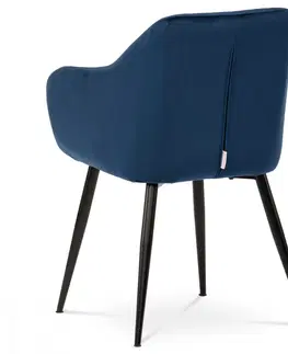 Stoličky Jedálenská stolička PIKA Autronic Čierna