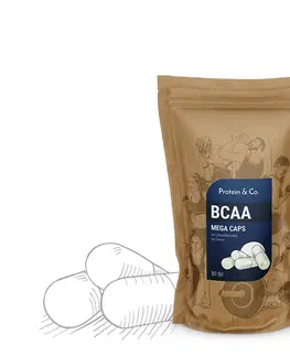 Športová výživa Protein&Co. BCAA MEGA CAPS 80 kapsúl