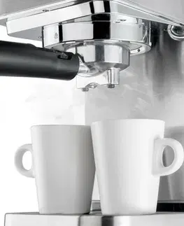 Automatické kávovary Ufesa CE8030 MILAZZO espresso pákový kávovar, strieborná