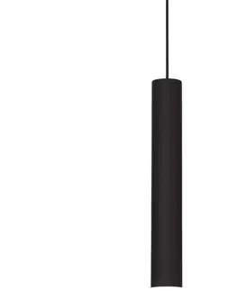 Svietidlá Ideal Lux Ideal Lux - LED Luster na lanku do lištového systému LOOK 1xGU10/7W/230V čierna 