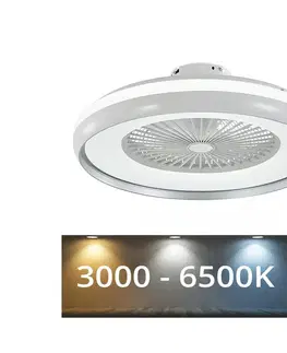 Svietidlá  LED Stropné svietidlo s látorom LED/32W/230V 3000-6500K šedá + DO 