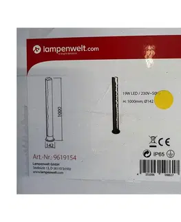 Záhradné lampy Lampenwelt Lampenwelt - LED Vonkajšia lampa KEKE LED/19W/230V IP65 