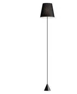 Stojacie lampy Modo Luce Modo Luce Lucilla stojaca lampa Ø 30 cm čierna