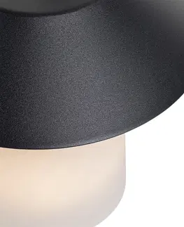 Stolove lampy Stolná lampa čierna vrátane LED 3-stupňovej stmievateľnej nabíjateľnej - Ivan