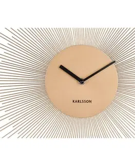 Hodiny Karlsson 5817GD Dizajnové nástenné hodiny pr. 45 cm