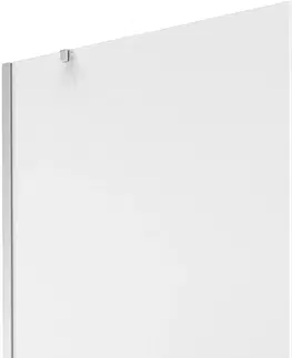 Sprchové dvere MEXEN/S - Next vaňová zástena FIX 100 x 150 cm, mrazené sklo, chróm 895-100-000-00-30-01