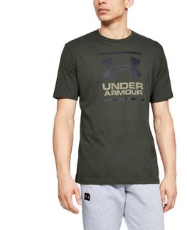 Pánske tričká Pánske tričko Under Armour GL Foundation SS T Thunder - M